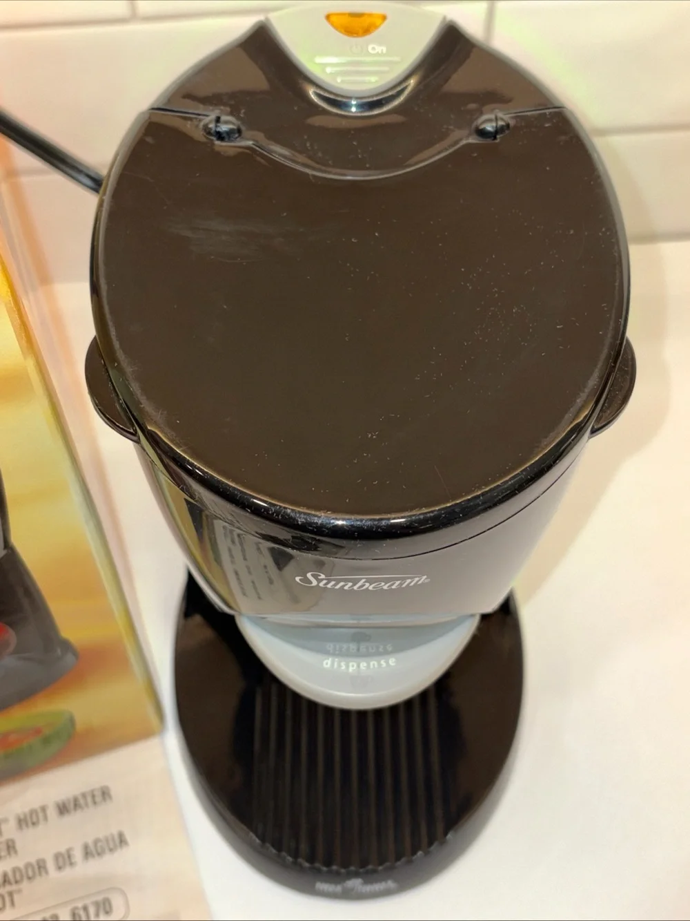 Sunbeam Black Single-Cup Hot Water Dispenser